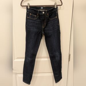 GAP Dark Blue True Skinny Jeans